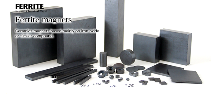 Ferrite magnets