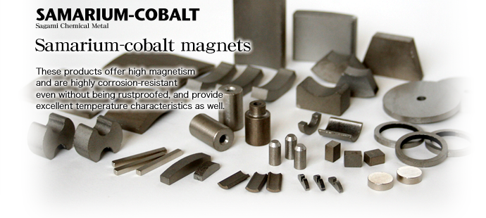 Samarium-Cobalt Magnets | Products | manufacturer | Sagami Chemical Co.,