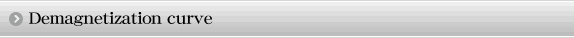 Demagnetization curve